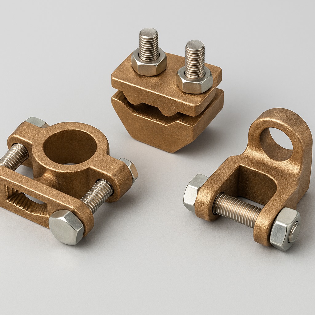 Gunmetal Earthing Clamps